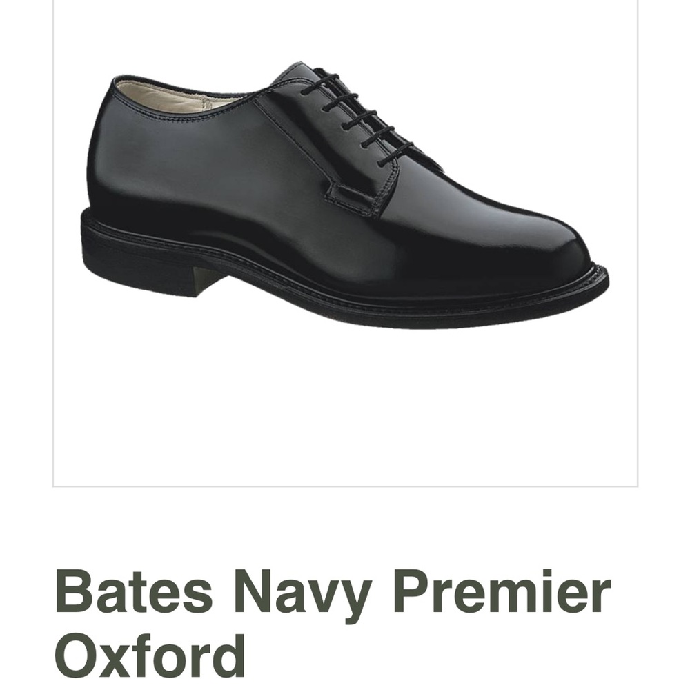Premier Navy Oxford Shoes